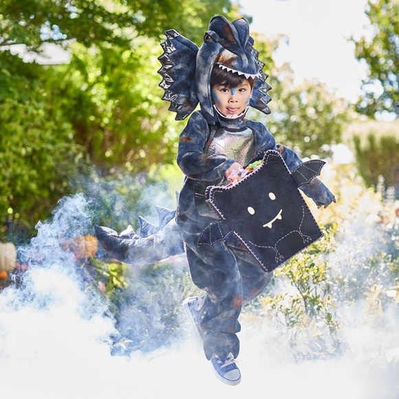 Dilophosaurus Dinosaur Light-Up Costume - PBK - Picture 2 of 15